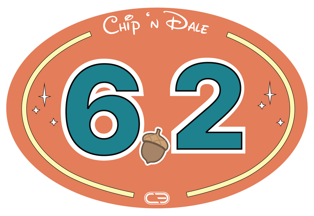 Disney- inspired Chip 'N Dale 10 K