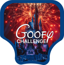 Load image into Gallery viewer, Disney-inspired Goofy Challenge Set Featuring Daisy Half Marathon and Minie Marathon
