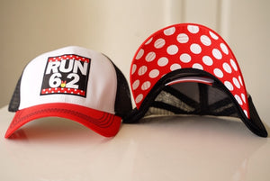 Disney Minnie inspired RUN 6.2 Technical Trucker Hat