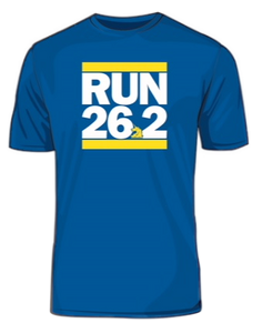 Boston Marathon RUN 26.2 Tech Tee