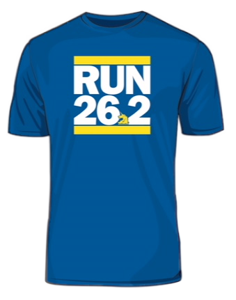 Boston Marathon RUN 26.2 Tech Tee